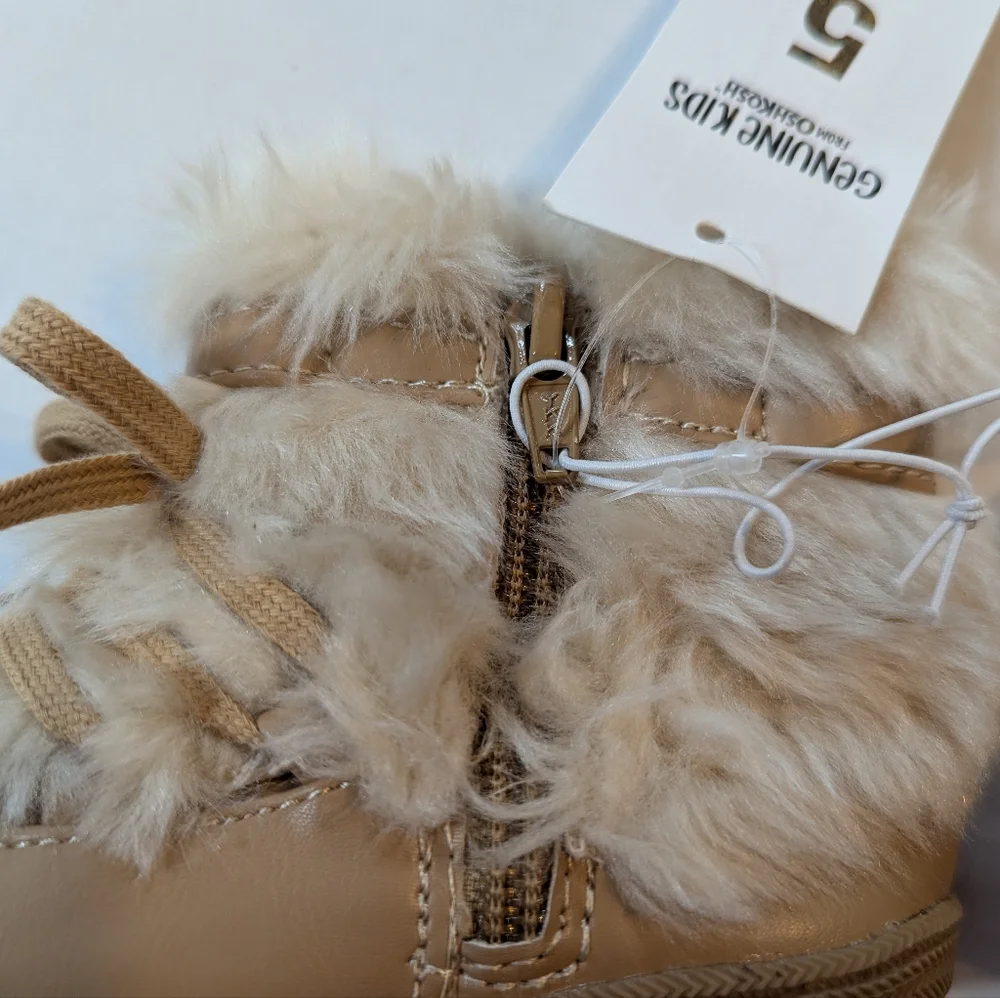 Genuine Kids By Oshkosh Toddler Boots Size 5 BNWT - Picture 8 of 11